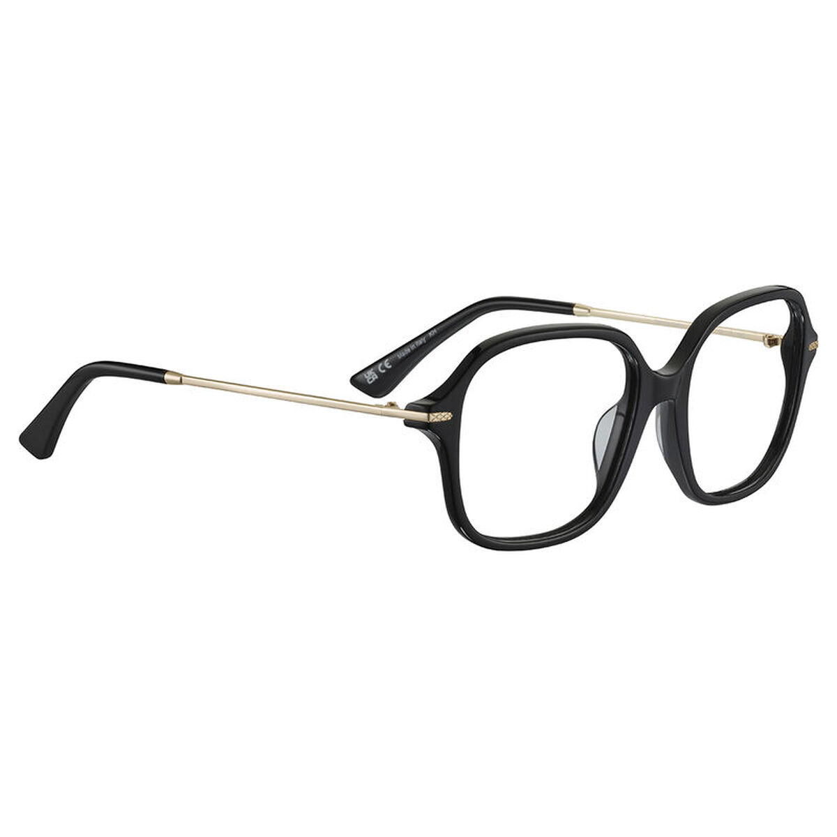 NANCIE OPTIC, Shiny Black Shiny Gold-Demo Lens, hi-res image number null